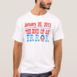 T-shirts fim de um erro