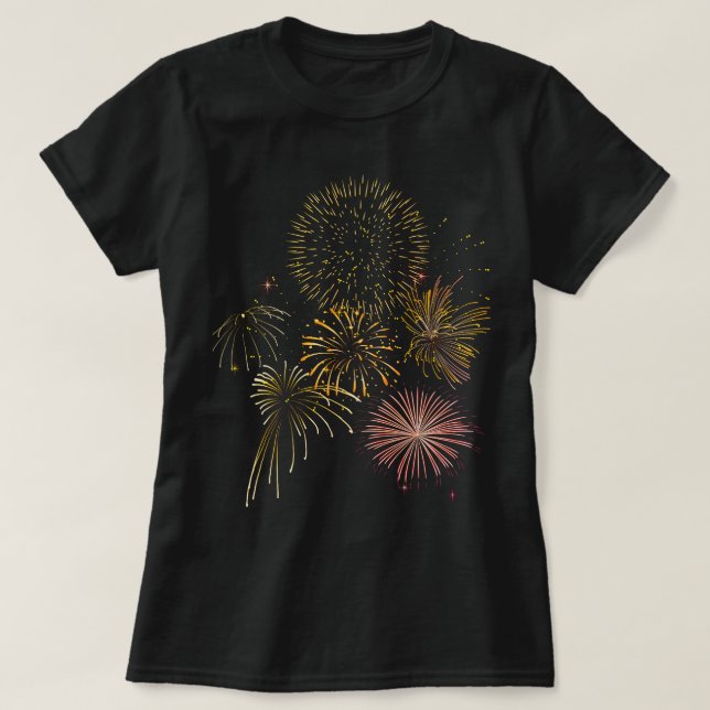 T-shirts Finalidade do Fireworks (Frente do Design)