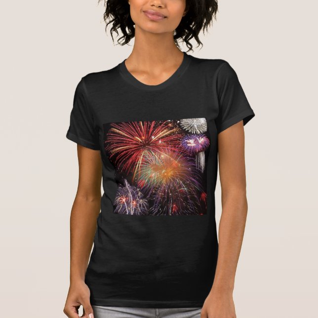 T-shirts Finalidade do Fireworks (Frente)