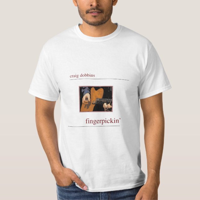 T-shirts Fingerpickin (Frente)