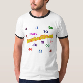 T-shirts Fink inoperante Numberwang