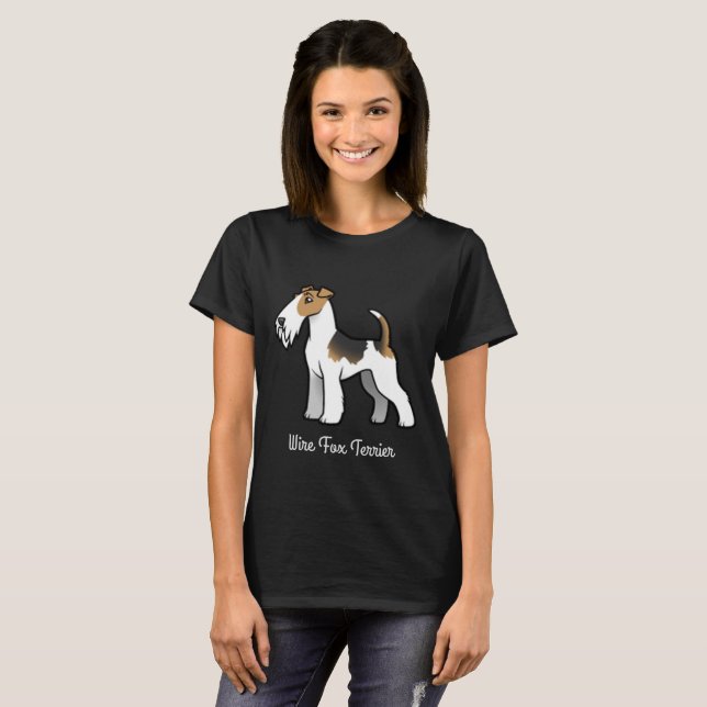 T-shirts Fio Fox Terrier (Frente Completa)