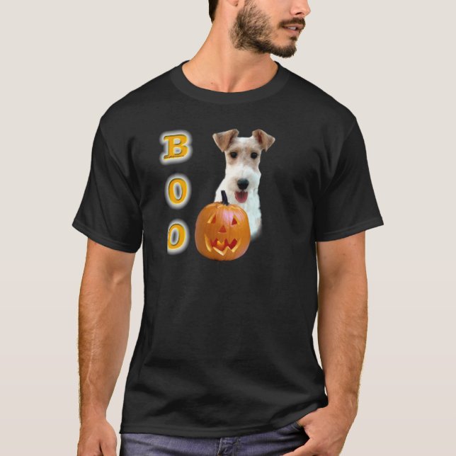 T-shirts Fio Fox Terrier Boo (Frente)