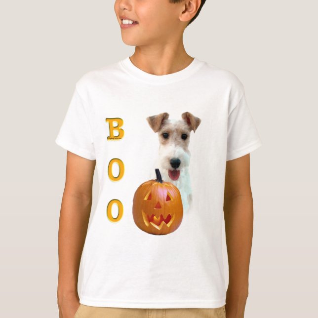 T-shirts Fio Fox Terrier Boo (Frente)