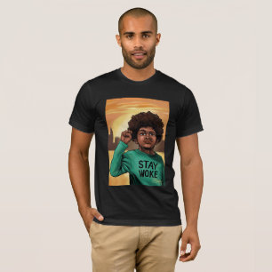T-shirts Fique acordado