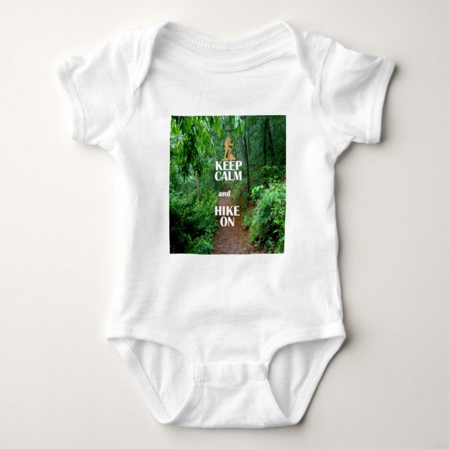 T-shirts Fique calmo e caminhe (Frente)
