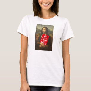 T-shirts Fique Calmo E Sorria