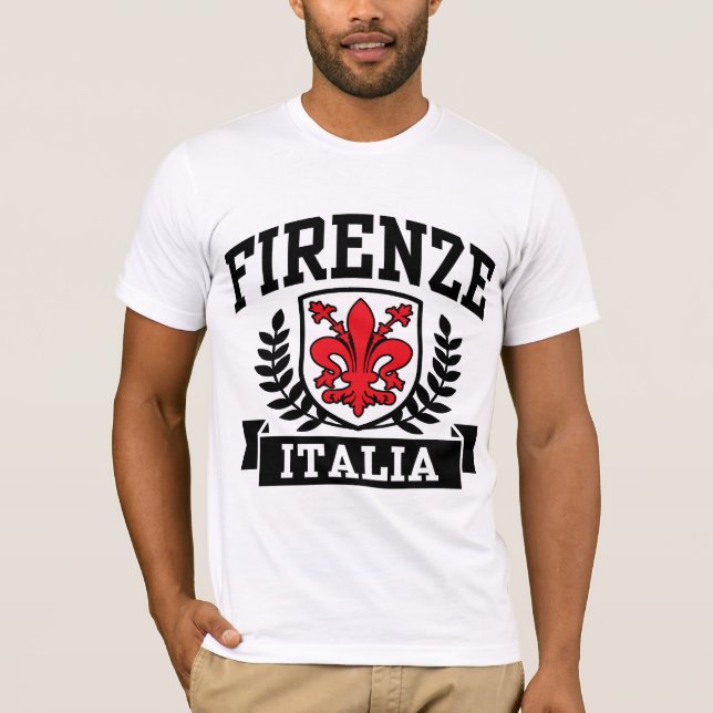 T-shirts Firenze Italia (Frente)