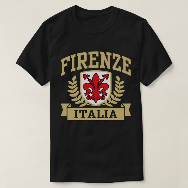 T-shirts Firenze Italia (Frente do Design)