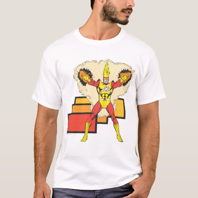 T-shirts Firestorm Em Seu Elemento (Frente)