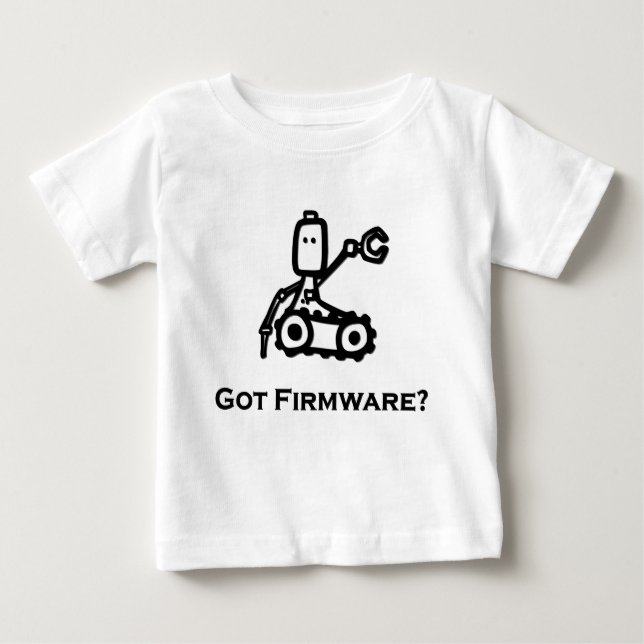 T-shirts Firmware de inicialização do engenheiro (Frente)
