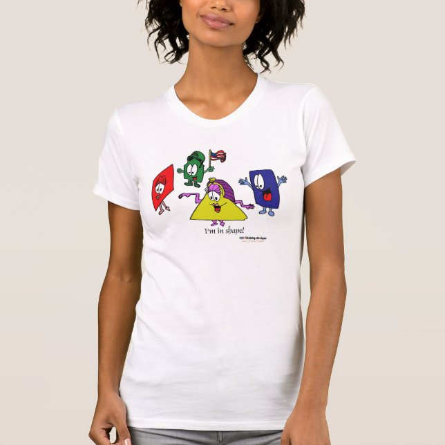 T-shirts Fishfry projeta o Tshirt do exercício (Frente)