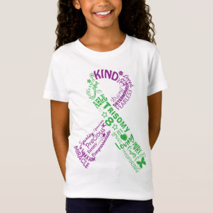 T-shirts Fita da consciência do Trisomy 8