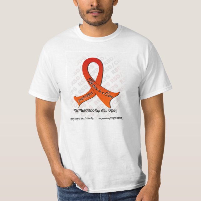 T-shirts Fita de RSD/CRPS (Frente)