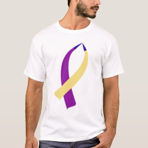 T-shirts Fita de Sensibilização (Cancer de Bexiga)