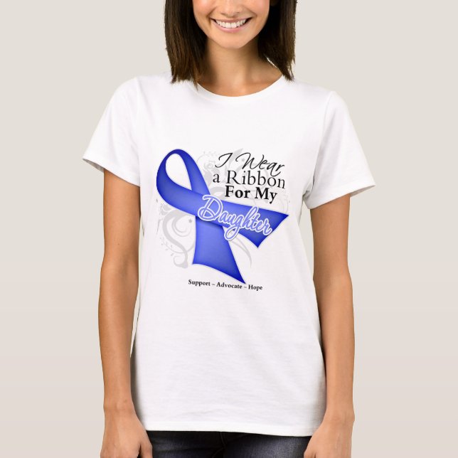 T-shirts Fita do Travesseiro - Cancer de estômago (Frente)