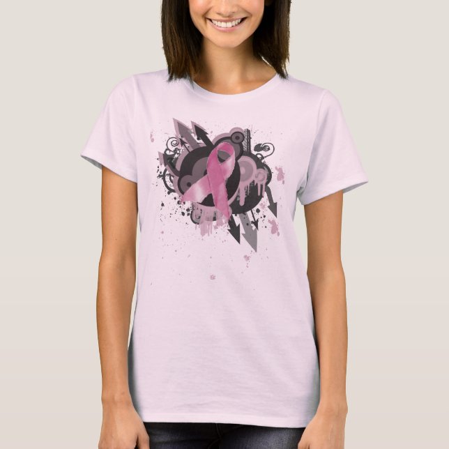 T-shirts Fita Rosa Urbana (Frente)