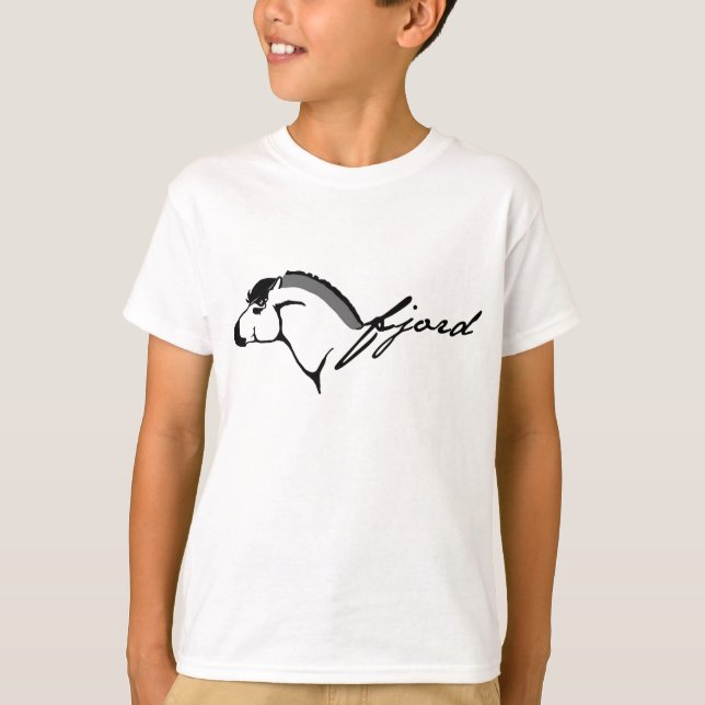 T-shirts Fjord Norueguês (Frente)