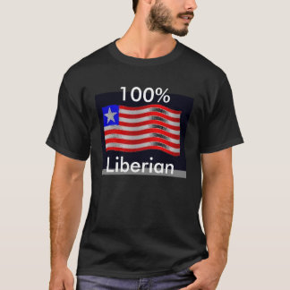 T-shirts flag3, liberiano, 100%
