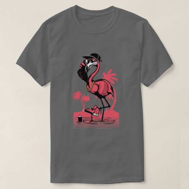 T-shirts Flamingo (Frente do Design)