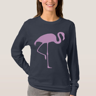 T-shirts Flamingo cor-de-rosa clássico