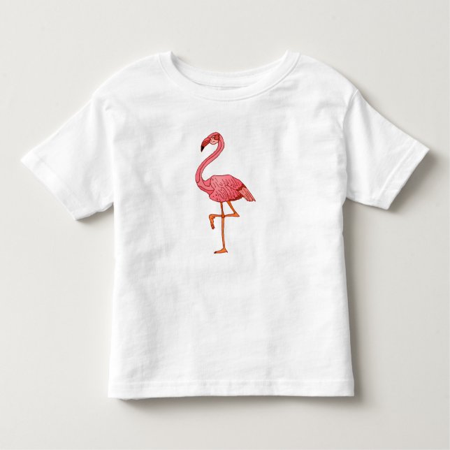 T-shirts Flamingo de Franklin (Frente)