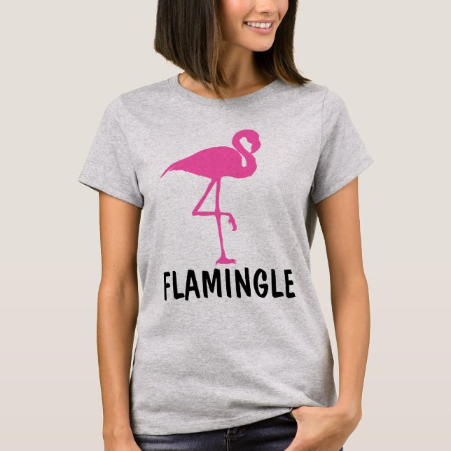 T-shirts FLAMINGO FLAMINGLE (Frente)