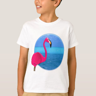 T-shirts Flamingo legal da praia