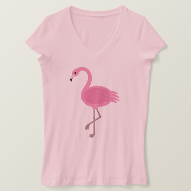 T-shirts Flamingo Shirt (Frente do Design)