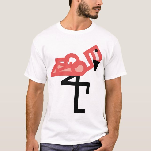 T-shirts FLAMINGO ToldemArt (Frente)