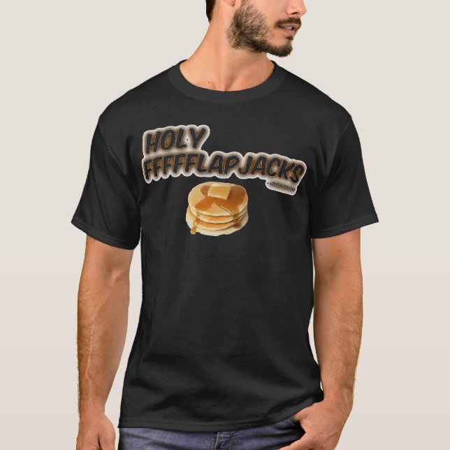 T-shirts Flapjacks santamente! (Frente)