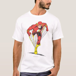 T-shirts Flash é executado em frente