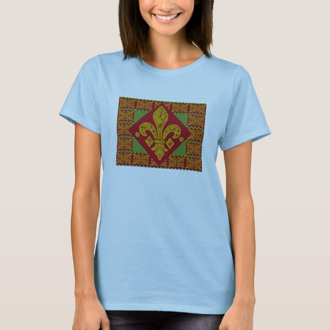 T-shirts Fleur De Lis (Frente)