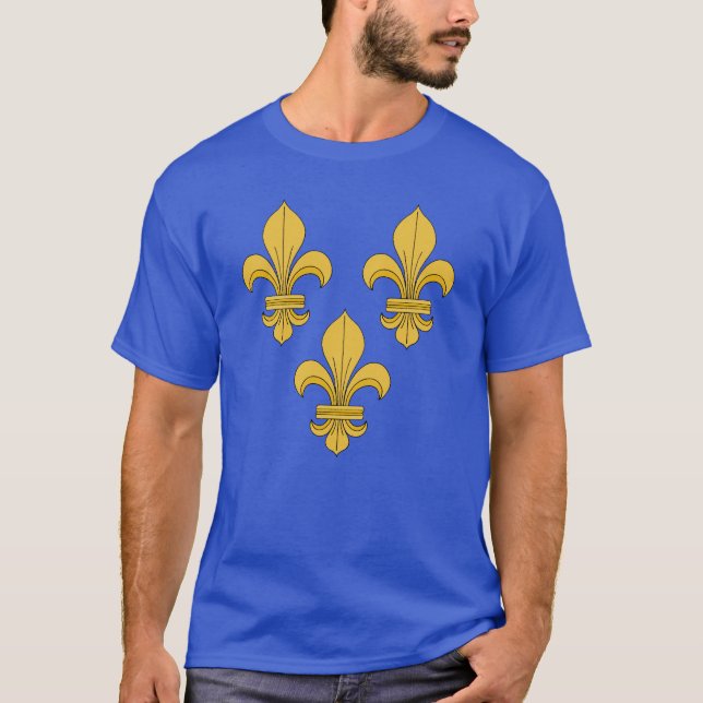 T-shirts Fleur-de-lis (Frente)