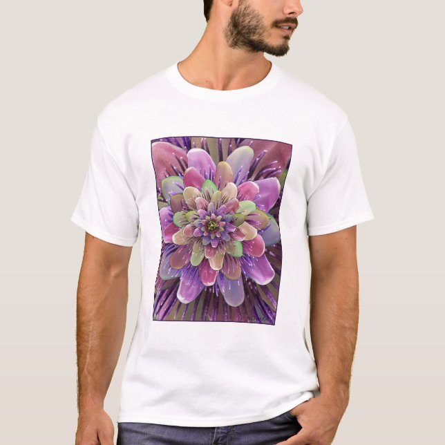 T-shirts Flor 602   da paixão (Frente)