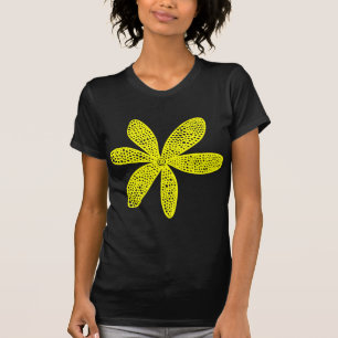 T-shirts Flor bonito - Amarelo