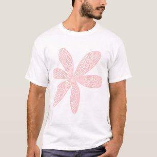 T-shirts Flor Bonito - Rosa Esmaecido