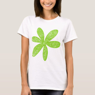 T-shirts Flor bonito - Verde marciano