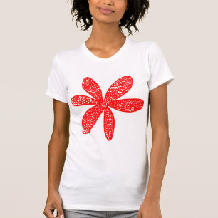 T-shirts Flor bonito - Vermelho