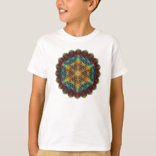 T-shirts FLOR DA VIDA / Blume des Lebens - Mandala III