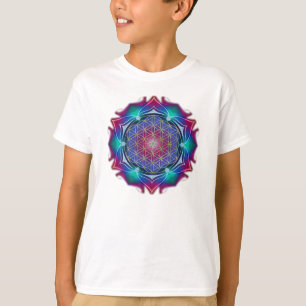 T-shirts FLOR DA VIDA / Blume des Lebens - Mandala IV
