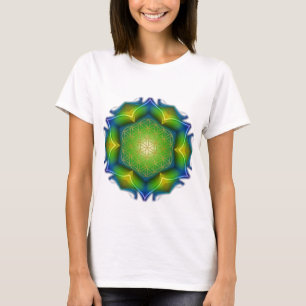 T-shirts FLOR DA VIDA / Blume des Lebens - Mandala V