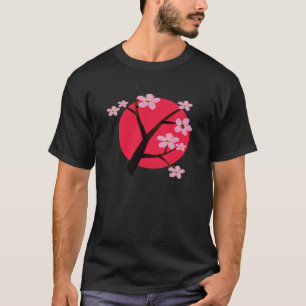 T-shirts Flor de cerejeira japonesa bonito