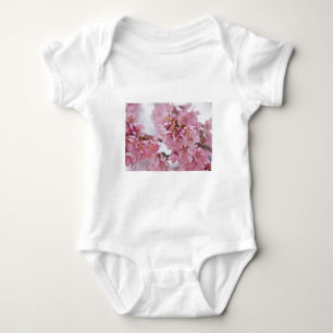 T-shirts Flor de Cerejeira Sakura Rosa Pálido