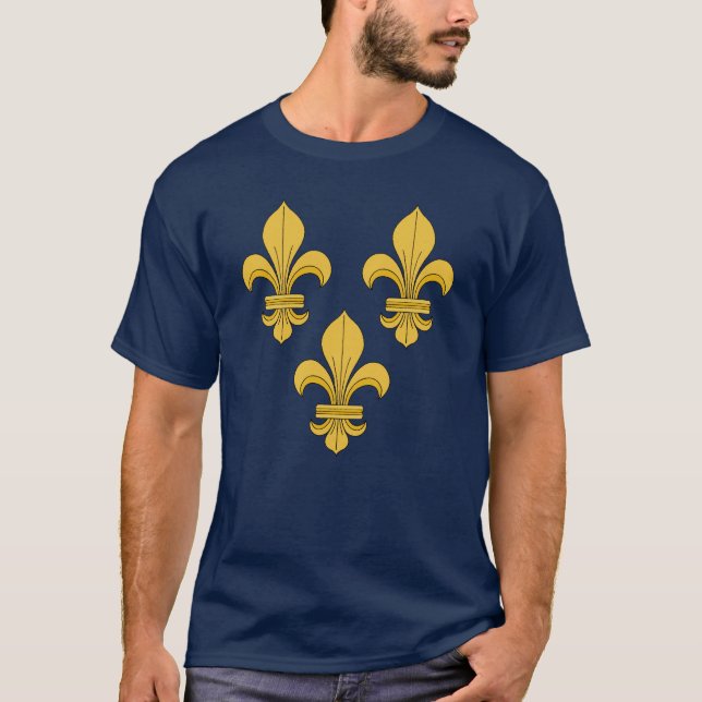 T-shirts Flor-de-lis (Frente)