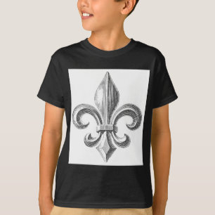 T-shirts Flor de lis