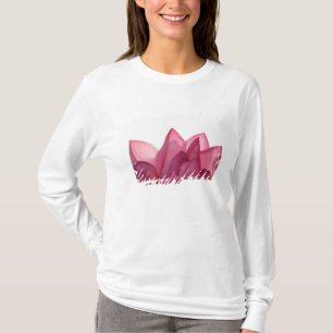 T-shirts Flor de lótus [Nelumbio speciosum] em plena