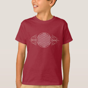 T-shirts Flor de Vida / Blume des Lebens - vintage II