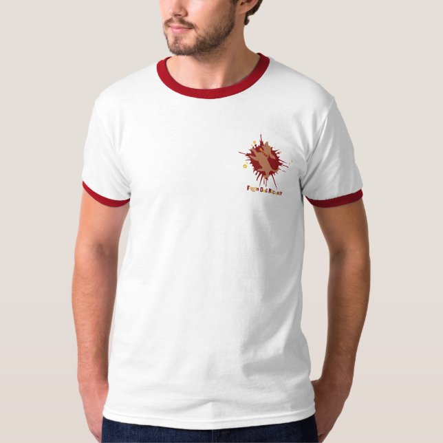 T-shirts Flor do corvo (Frente)
