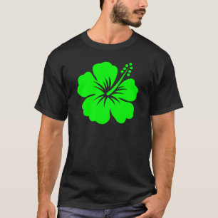 T-shirts Flor do hibiscus do limão